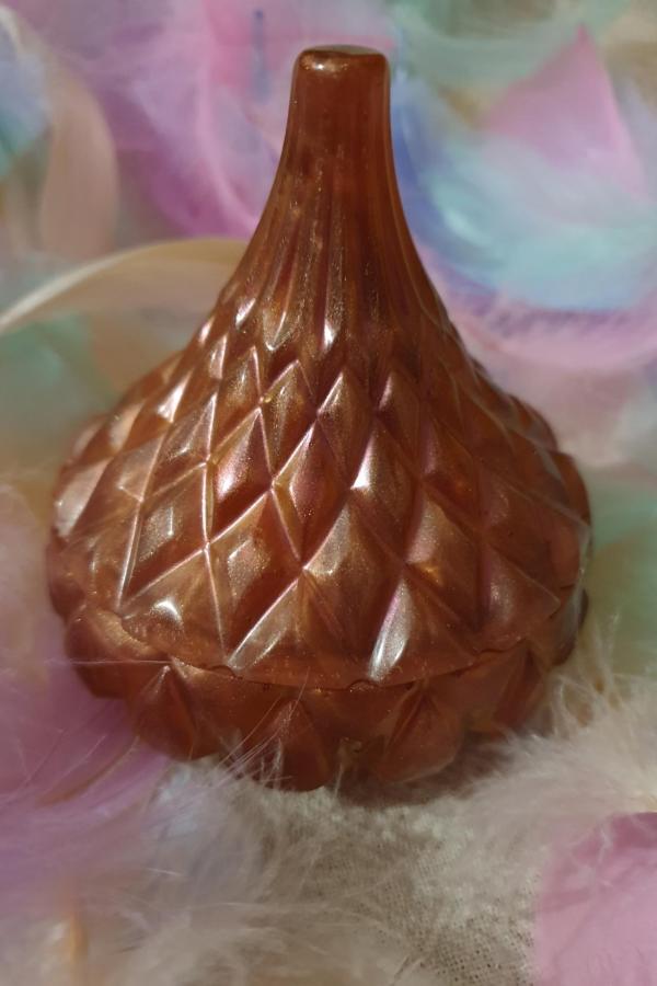 Petit pot oriental ambre